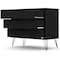 Manhattan Comfort Rockefeller Dresser, Black 103GMC2 - alternate 9